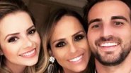 Sandy, Aline Lima e Rafael Longuine - Reprodução/Instagram