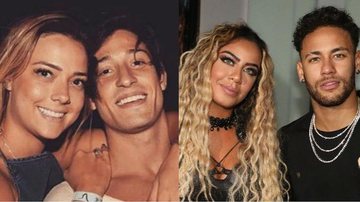 Carol Dantas, Vinicius Martinez, Neymar Jr. e Rafaella Santos - Reprodução/Instagram