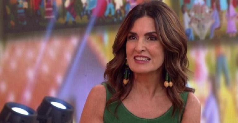 Fátima Bernardes apresentando o programa matinal 'Encontro'. - TV Globo/Reprodução