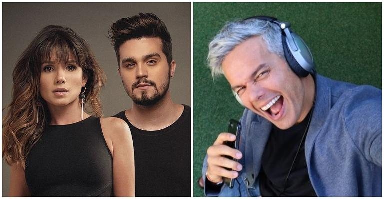 Otaviano Costa faz brincadeira inspirada em novo dueto de Paula Fernandes e Luan Santana. - Instagram/Reprodução