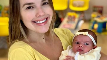 Thaeme Mariôto e a filha, Liz - Reprodução Instagram
