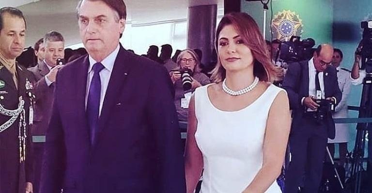 Jair Bolsonaro e Michelle Bolsonaro - Reprodução/Instagram