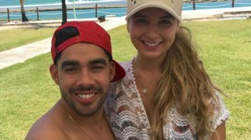 Gabriel Diniz e a namorada - Reprodução Instagram