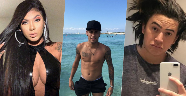 Famosos não perdoam e zoam cantadas usadas por Neymar nas redes - Foto/Destaque Instagram