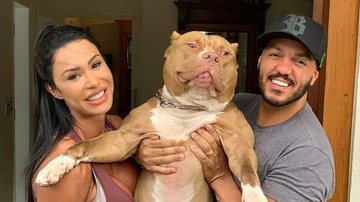 Esposa de Belo lamentou falecimento de cachorrinha da família - Reprodução/Instagram