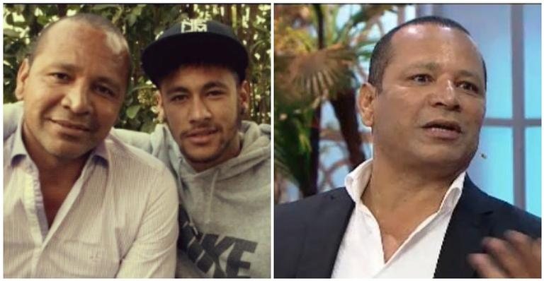 Pai de Neymar Jr. ao vivo no "Aqui na Band" - Instagram/Reprodução
