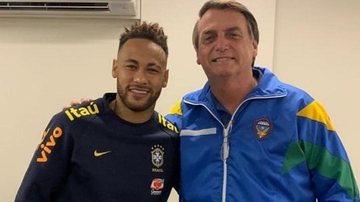 Neymar Jr. e Jair Bolsonaro - Instagram/Reprodução