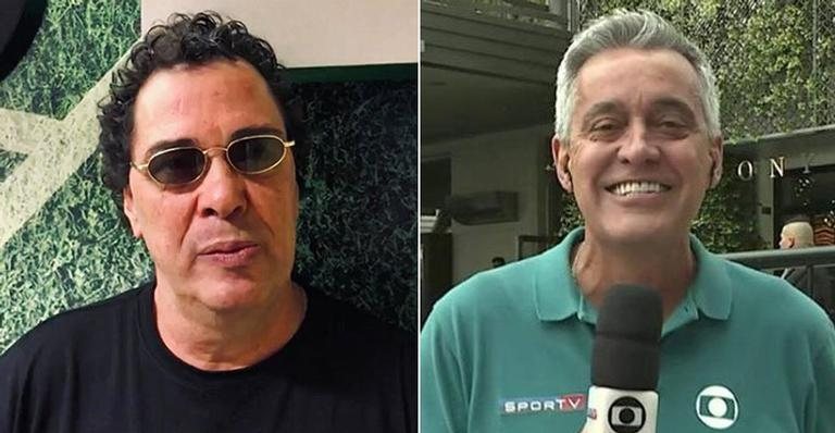 Casagrande e Mauro Naves - Reprodução/Instagram/ TV Globo