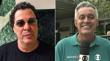 Casagrande e Mauro Naves - Reprodução/Instagram/ TV Globo
