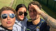 David Brazil, Neymar Jr. e Bruna Marquezine - Reprodução/Instagram