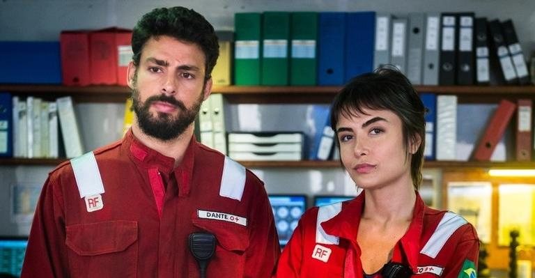 Cauã Reymond e Maria Casadevall - Reprodução / Globo
