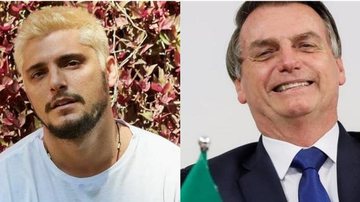 Bruno Gissoni e Jair Bolsonaro - Reprodução / Instagram
