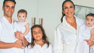 Daniel Cady e Ivete Sangalo com os filhos - Reprodução Instagram