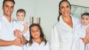 Daniel Cady e Ivete Sangalo com os filhos - Reprodução Instagram