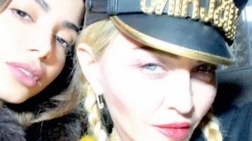 Madonna grava vídeo cantando hit com Anitta em português - Foto/Destaque Instagram