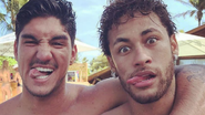 Gabriel Medina e Neymar Jr. - Reprodução Instagram