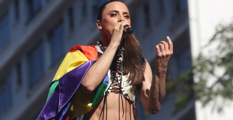Melanie C na Parada do Orgulho LGBT - Marcello Sá Barreto/Brazil News