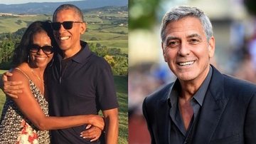 Obama curte férias com a família junto de George Clooney - Reprodução/Instagram