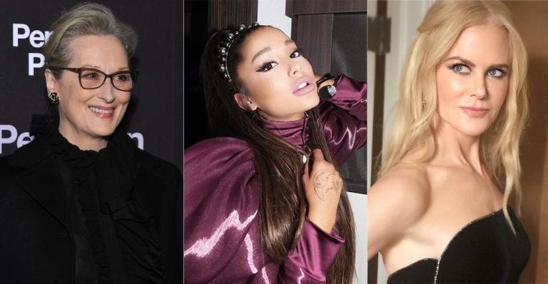 Musical da Netflix terá Meryl Streep, Nicole Kidman e Ariana Grande - Foto/Destaque Instagram & Getty Images