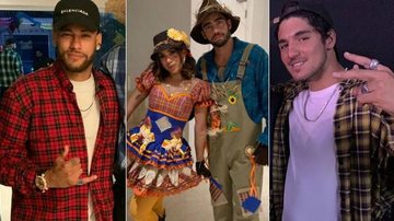 Neymar Jr, Anitta, Pedro Scooby e Gabriel Medina - Reprodução Instagram