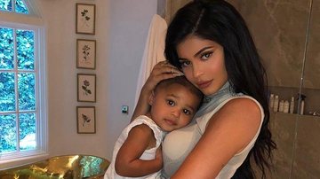 Kylie Jenner e filha Stormi, de um ano. - Instagram/Reprodução