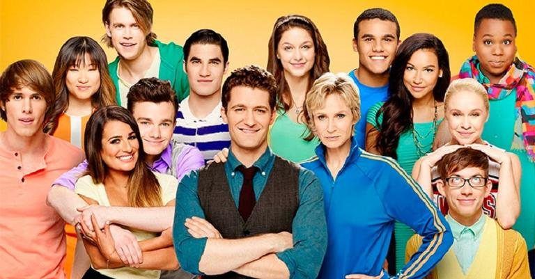 Cartaz de divulgação da 5º temporada de Glee - Divulgação/Reprodução