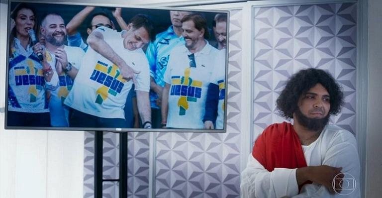 Atração criticou a presença de Bolsonaro no evento - Divulgação/TV Globo