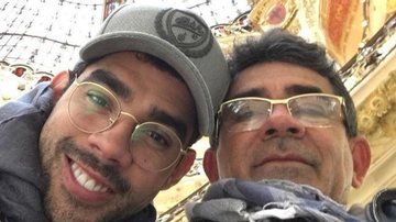 Gabriel Diniz e seu pai, Cizinato Diniz - Reprodução/Instagram