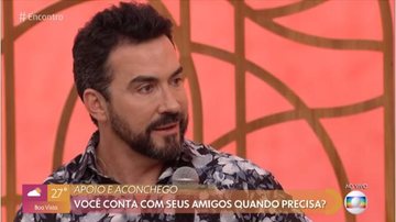 Religioso desabafou no programa "Encontro" - Reprodução/TV Globo