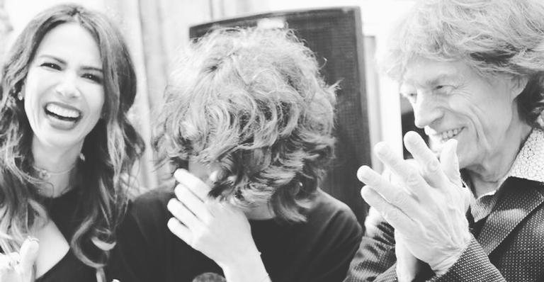 Luciana Gimenez, Lucas Jagger e Mick Jagger - Reprodução/Instagram