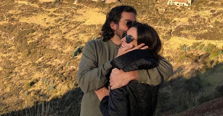 Túlio Gâdelha e Fátima Bernardes curtindo férias românticas - Instagram/Reprodução