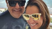 Fausto Silva e a esposa, Luciana Cardoso - Reprodução Instagram