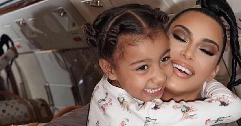 Kim Kardashian e filha, North West - Instagram/Reprodução