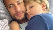 Neymar e seu filho, Davi Lucca - Reprodução/Instagrea