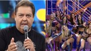 Faustão e bailarinas - Reprodução / TV Globo