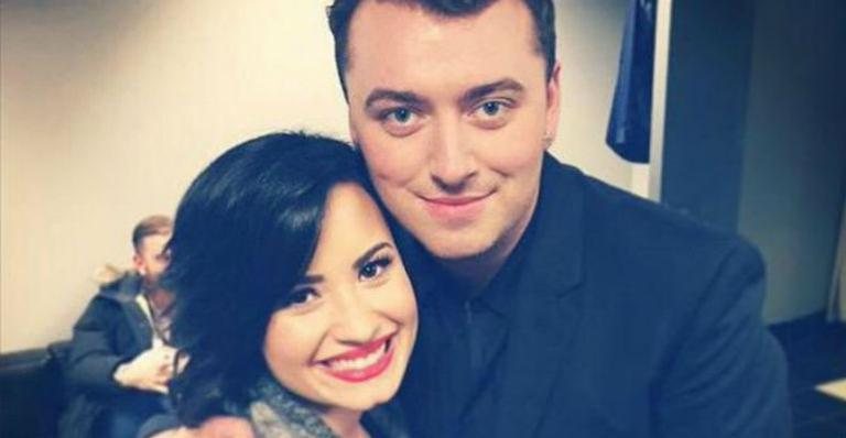 Demi Lovato e Sam Smith - Reprodução/Instagram