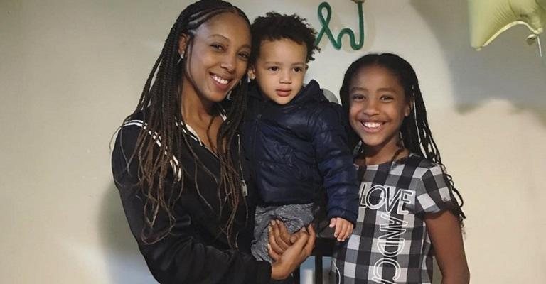 Negra Li com os filhos, Noah e Sofia - Instagram/Reprodução