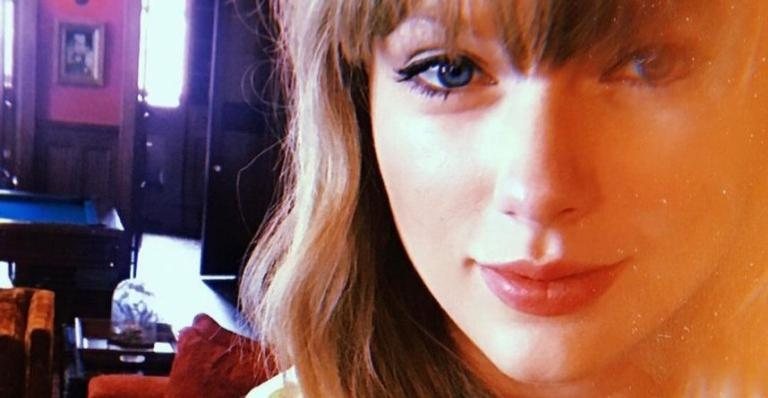Taylor Swift durante a criação do álbum 'Lover' - Foto/Destaque Instagram