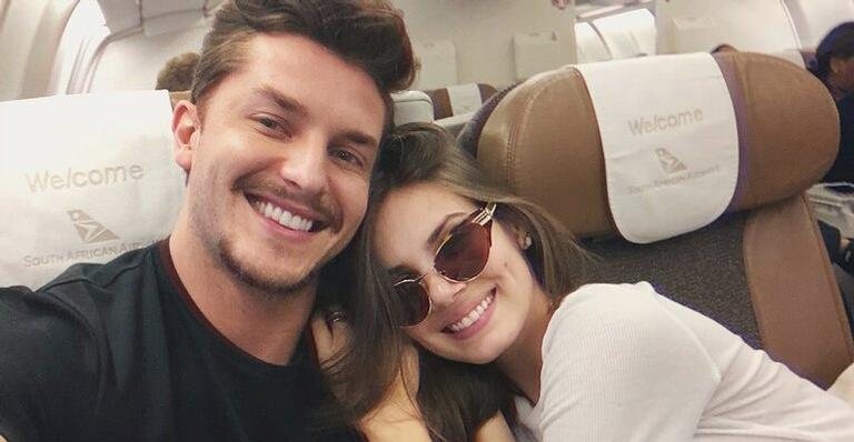 Klebber Toledo e Camila Queiroz partindo para lua de mel - Reprodução/Instagram