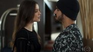 Fabiana (Nathalia Dill) e Rock (Caio Castro) - Reprodução/Globo