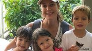 Luana Piovani e os filhos, Dom, Bem e Liz - Reprodução / Instagram