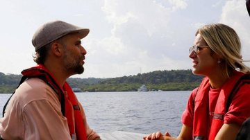 Bruno Gagliasso e Giovanna Ewbank na Amazônia - Chico Batata/Greenpeace
