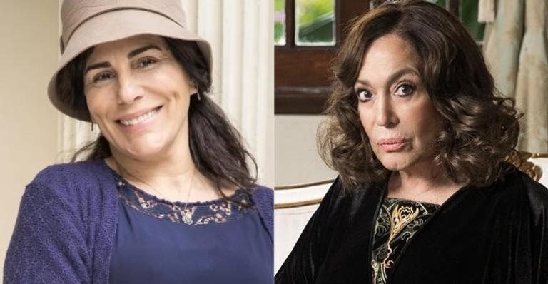 Lola (Glória Pires) e Emília (Susana Vieira) - Raquel Cunha/Globo