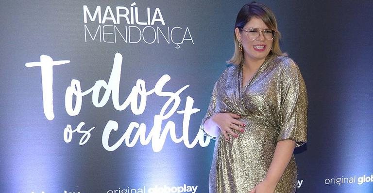 Marília Mendonça na coletiva de imprensa de 'Todos os Cantos' - Francisco Cepeda/AgNews