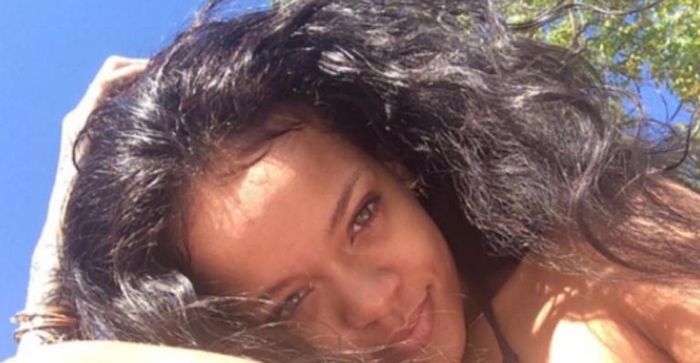 Rihanna durante viagem para Barbados, Caribe - Foto/Destaque Instagram