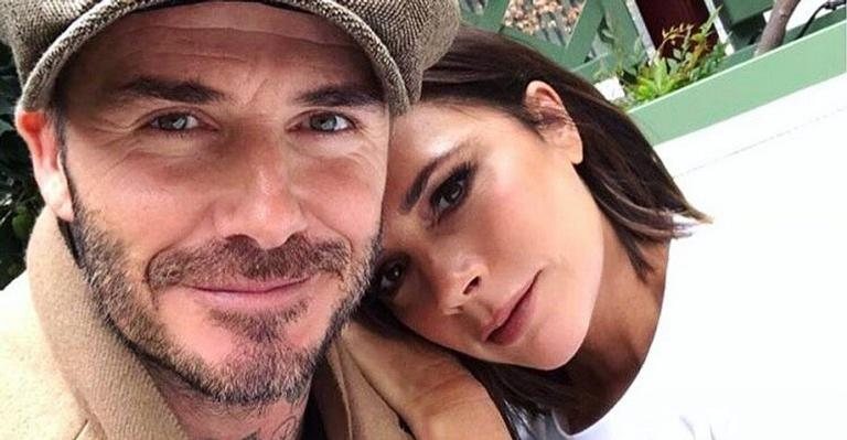 Victoria Beckham e seu marido, o jogador de futebol David Beckham - Instagram/Reprodução
