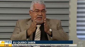 Paulo Souto pede demissão ao vivo - Reprodução/Globo