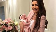 Amanda Françozo comemora primeiro mês da filha - Instagram/Reprodução
