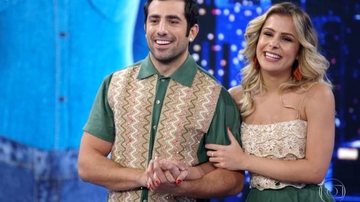 Kaysar Dadour e Mayara Araújo - Reprodução/Globo