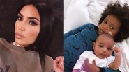 Kim Kardashian compartilha clique único do filho caçula, Psalm, ao lado do irmão - Foto/Destaque Instagram